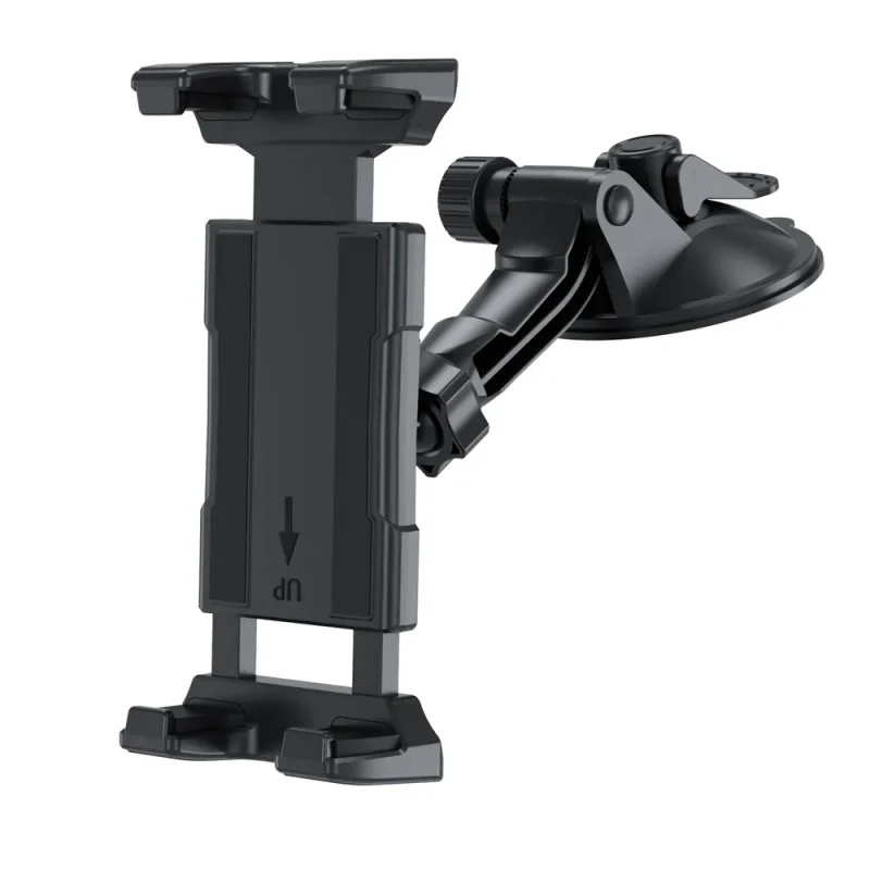 360°Rotatable Suction Cup 5"-13" Car Tablet Holder Mount for Dashboard Windshield
